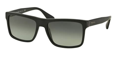 prada pr 01ss 57|Prada PR 01SS SL32D0 Sunglasses in Brushed Matte Black .